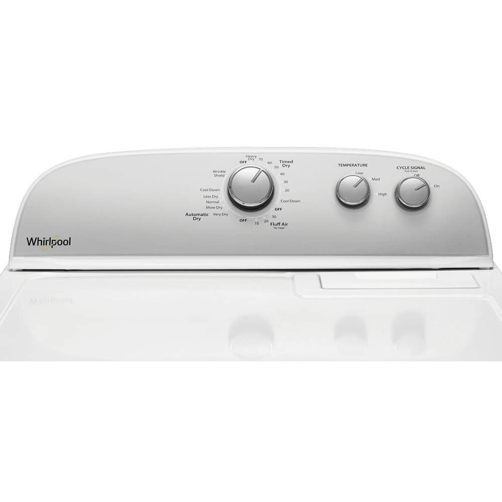 Whirlpool Top Load Gas Dryer with AutoDry™ Drying System