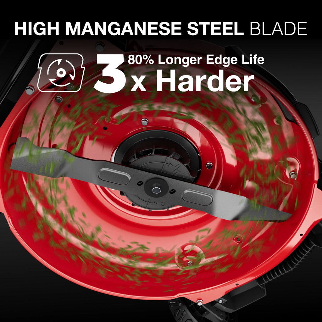 PowerSmart 21 144cc Gas Push Lawn Mower , with 6-Position Height Adjustment