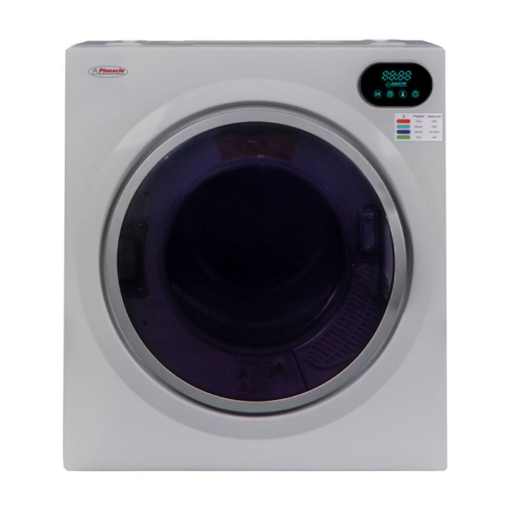 Pinnacle 21-852 S Compact Short Dryer with Digital Controls - 3.2 cu.ft., Silver