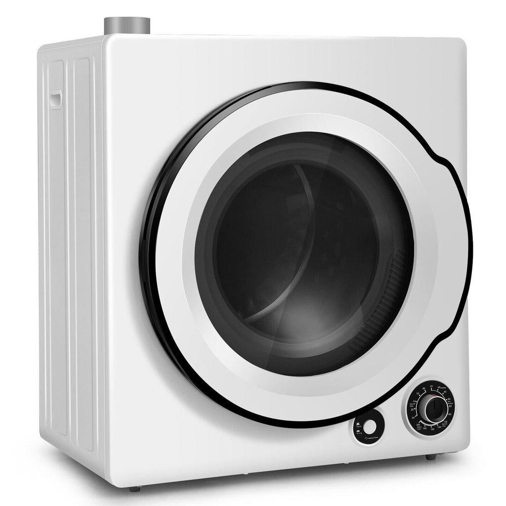 Gymax 13.2 lbs Electric Tumble Compact Laundry Dryer Stainless Steel Tub 1350 W