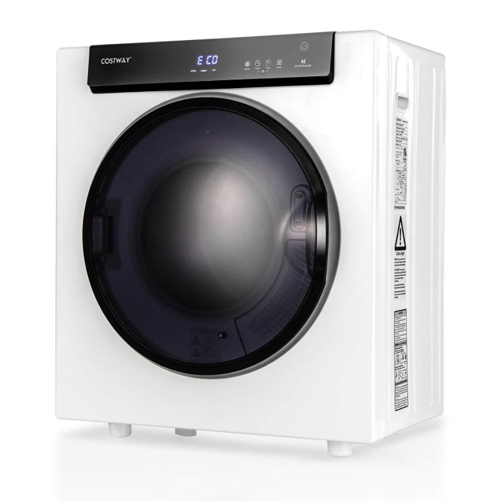 Spaco 2.6 Cu.ft Compact Clothes Dryer with Touch Panel and 2 Modes, Portable Dryer For Apartments, Home, Dorm