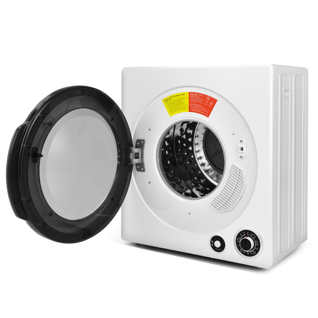 Costway 1350W Electric Compact Laundry Dryer 13.2 LBS Clothes Dryer 5 Drying Programs